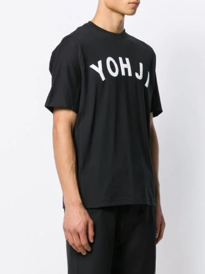 Shop Y-3 Yohji T-shirt In Black