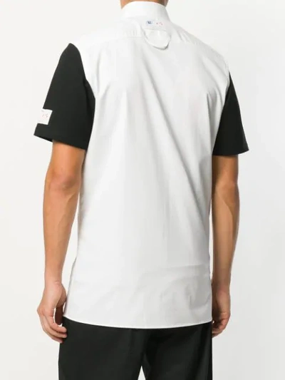 Shop Xander Zhou Sleeveless Shirt In White