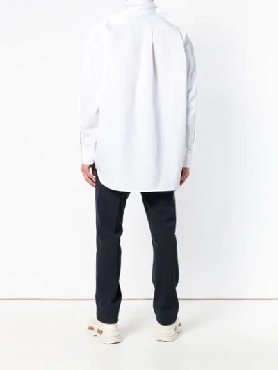 Shop Y/project Y / Project Double Collared Shirt - White