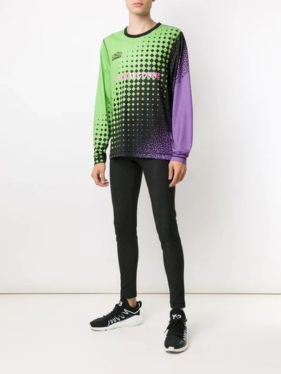 Shop À La Garçonne X Olympikus Long Sleeved T In Multicolour