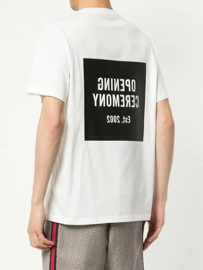 Shop Opening Ceremony Logo T In 100 White