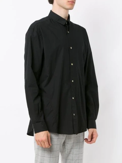 Shop À La Garçonne Long Sleeved Shirt In Black