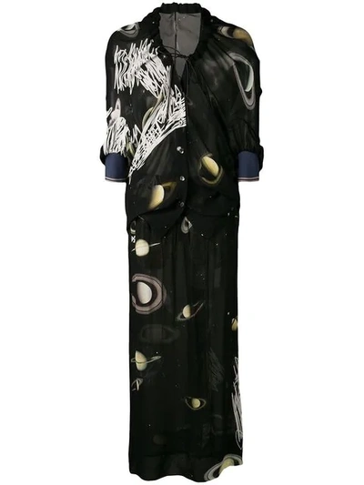 Shop Vivienne Westwood Bin Bag Dress In Black