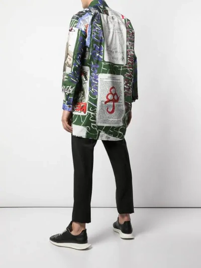Shop Vivienne Westwood 'toga' Hemd - Grün In Green