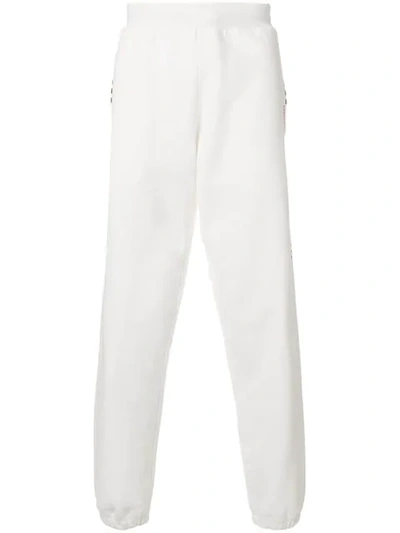 Shop Adidas Originals By Alexander Wang Quality Control Jogging Trousers In White