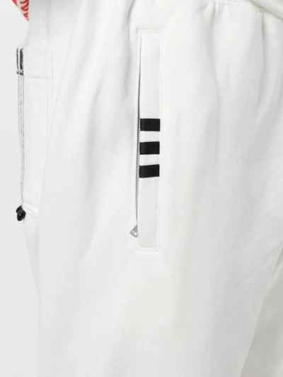 Shop Adidas Originals By Alexander Wang Quality Control Jogging Trousers In White