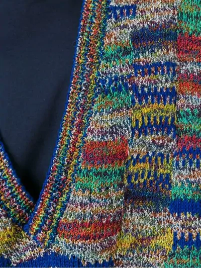 Shop Missoni Knitted Vest - Multicolour