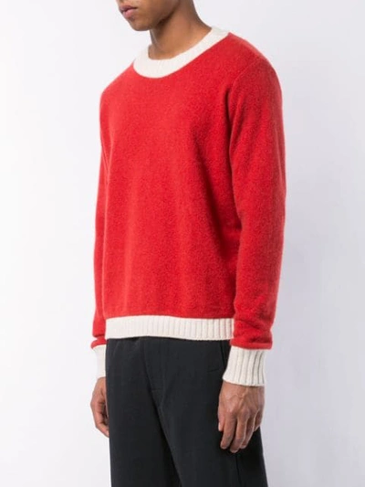 Shop The Elder Statesman Ski Patrol Sweater In Red
