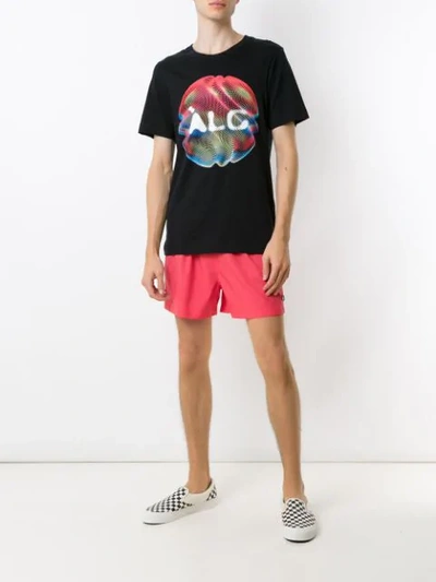 Shop Àlg Nylon Shorts In Pink