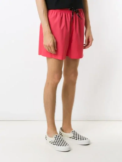 Shop Àlg Nylon Shorts In Pink