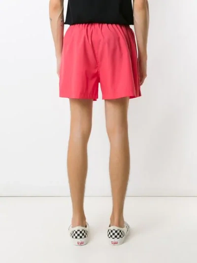 Shop Àlg Nylon Shorts In Pink