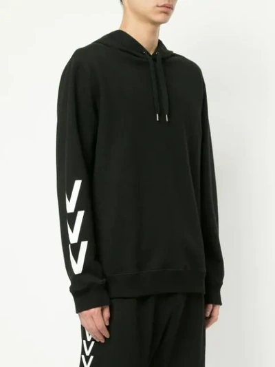 Shop Ports V Hooded Sweatshirt In Black