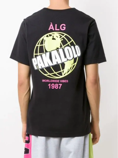 ÀLG CAMISETA WORLD WIDE SPORT ÀLG + PAKALOLO - 黑色