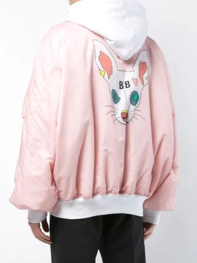 Shop Barbara Bologna Dodi Bomber Jacket In Pink