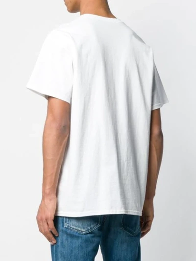 Shop Famt Slogan Print T-shirt In White