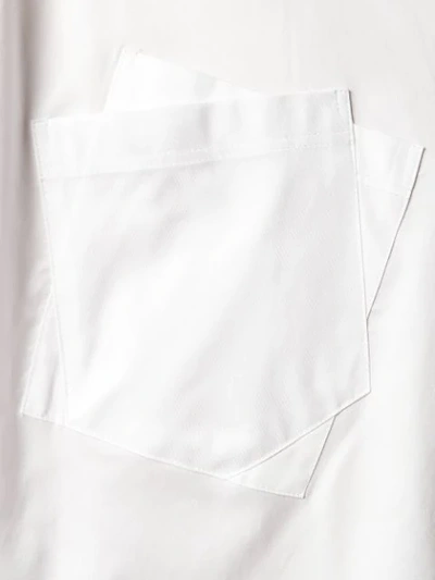 Shop Ader Error Oversized Shortsleeved Shirt - White