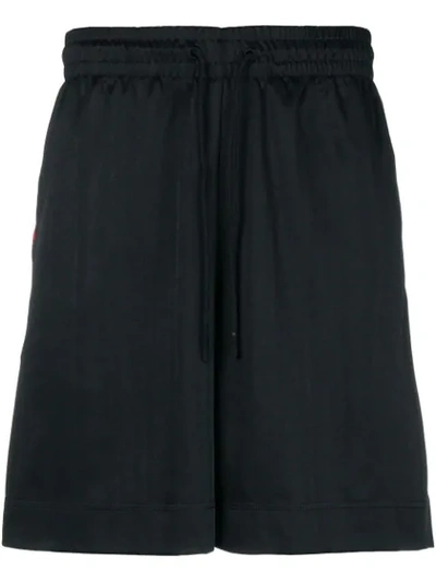 Shop Adidas Originals By Alexander Wang Aw Soccer Shorts In Black