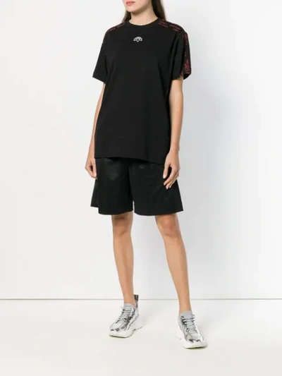 Shop Adidas Originals By Alexander Wang Aw Soccer Shorts In Black