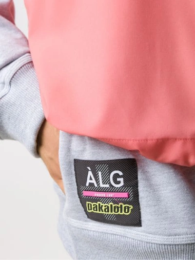 Shop Àlg X Pakalolo Windbreaker In Grey