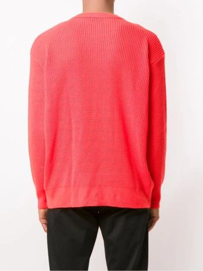 Shop Àlg Chunky Knit Jumper - Pink