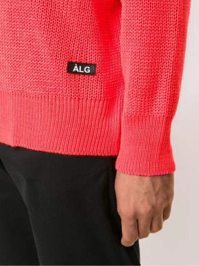 Shop Àlg Chunky Knit Jumper - Pink