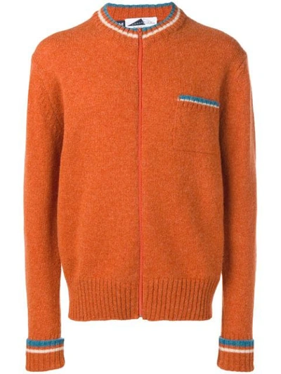 Shop Anglozine Jook Cardigan In Orange