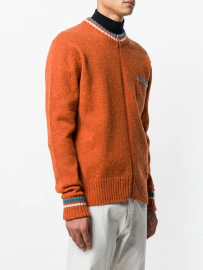 Shop Anglozine Jook Cardigan In Orange