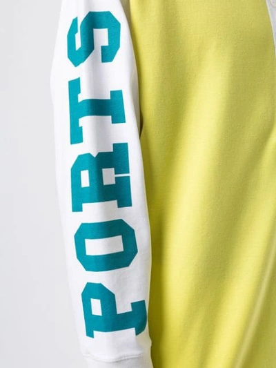 Shop Ports V Logo Polo Shirt In Multicolour