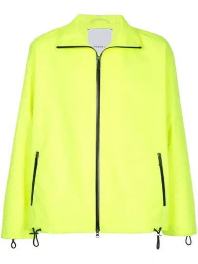 Shop Ports V Lost In Love Windbreaker Jacket In Yellow