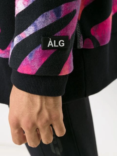 Shop Àlg X Hering Zipped Hoodie In Pink