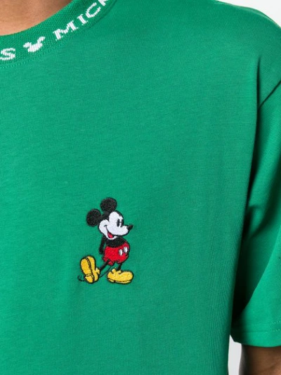 Shop Gcds Mickey Mouse T-shirt - Green