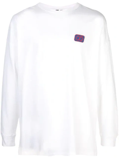 Shop Opening Ceremony Relaxed Long Sleeve T-shirt In White