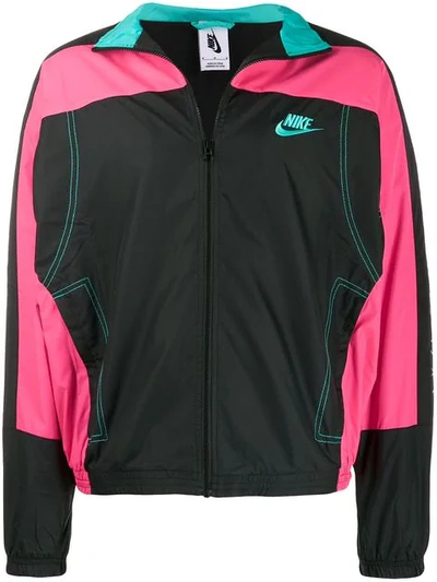 productos quimicos Gimnasta Interconectar Nike Atmos Nrg Vintage Patchwork Track Jacket In Black | ModeSens