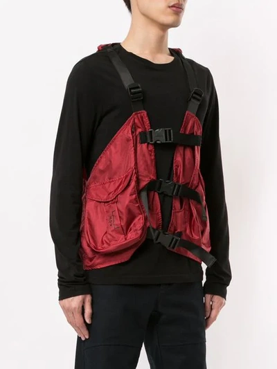 Shop A-cold-wall* Military Styled Harness In Red