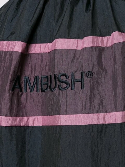Shop Ambush Oversized Raincoat In Multicolour