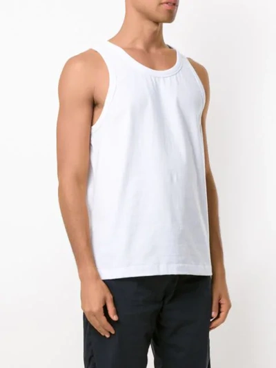 Shop Àlg Rear Logo Tank Top In White