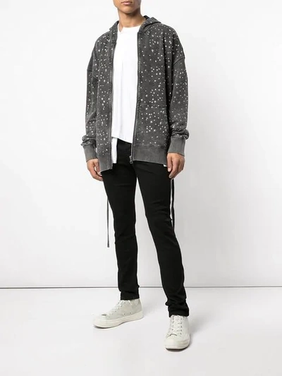 FAITH CONNEXION STAR STUDDED JACKET - 灰色