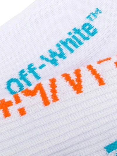 OFF-WHITE ARROWS SOCKS - 白色