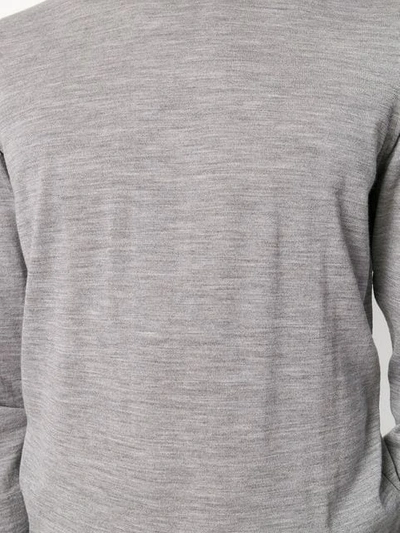 Shop Drumohr Perfectly Fitted Sweater In Grey
