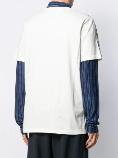 MARNI BRUNO BOZZETTO PRINT T-SHIRT - 白色