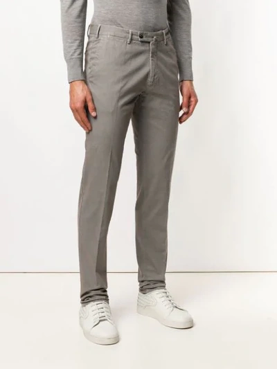 Shop Pt01 Perfectly Fitted Trousers In Neutrals