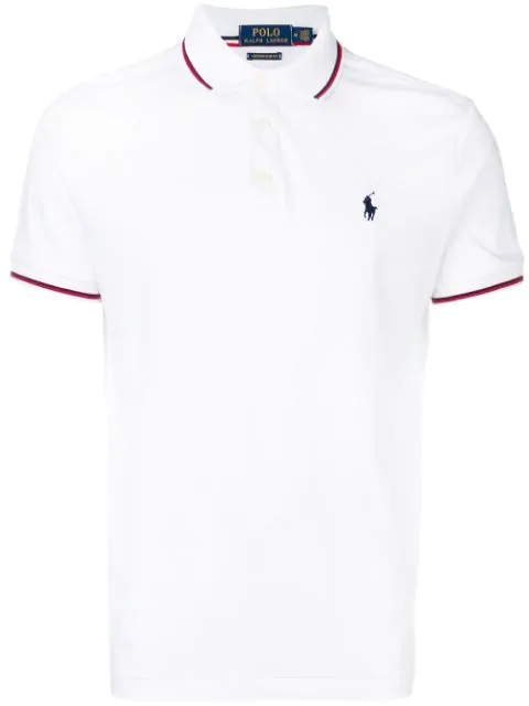 ralph lauren polo shirt white