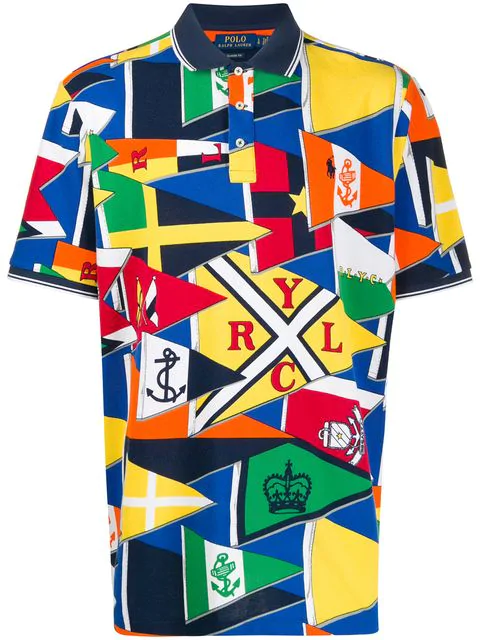 polo ralph lauren colour block shirt dress