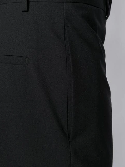 Shop Rick Owens Drop-crotch Trousers In 09 Black