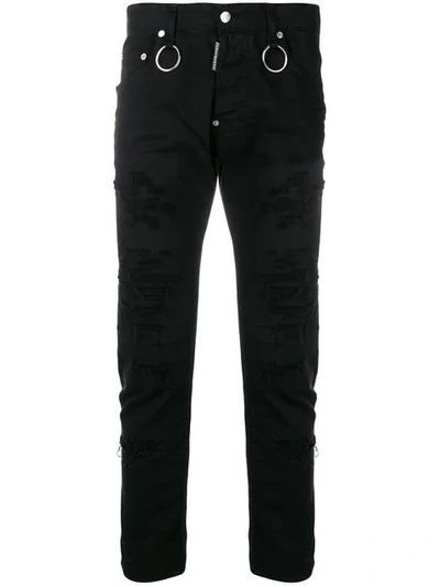 Shop Dsquared2 Skater Jeans In 900