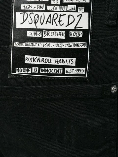 DSQUARED2 SKATER牛仔裤 - 黑色