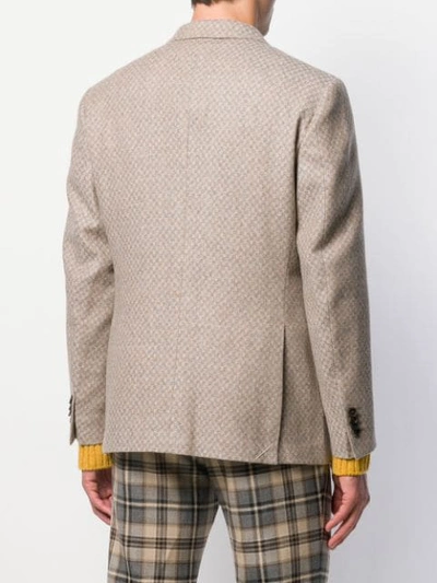 Shop Etro Tweed Jacket In 0800