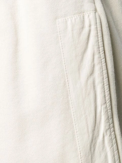 Shop Jacquemus Track Trousers In White