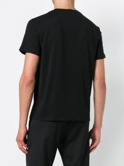 Shop Valentino Surf Is Love T-shirt In Black