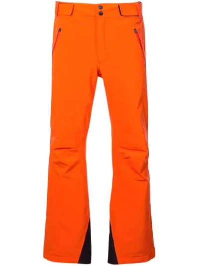 Shop Aztech Mountain Team Aztech Ski Trousers In Orange